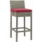 Modway Conduit Outdoor Patio Wicker Rattan Bar Stool-EEI-2800